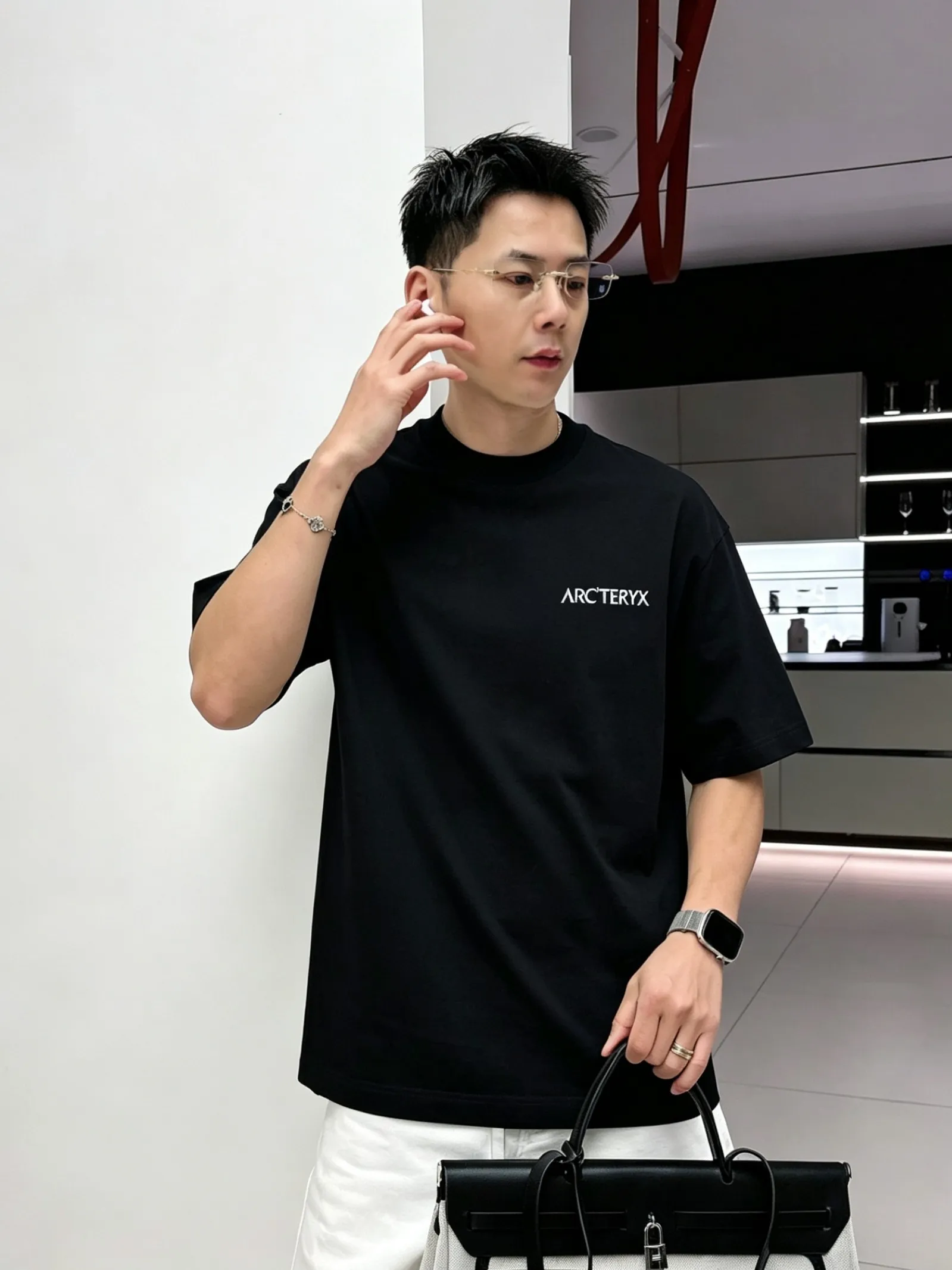 2026 New Arrival Original T Premium Quality OS Hot Sale 100% logo Factory Size：S-3XL（ ) Black White